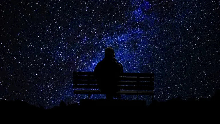 Sitting under the stars