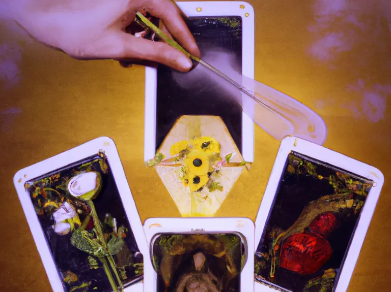 Cleansing tarot cards