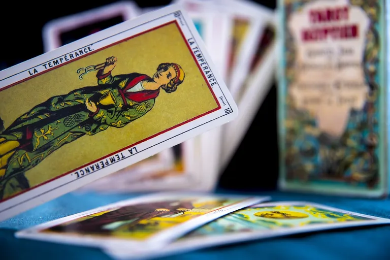 Temperance tarot card