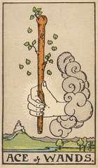 The Magician tarot card from the Rider–Waite Tarot Deck