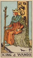 Ace of Wands tarot card from the Rider–Waite Tarot Deck