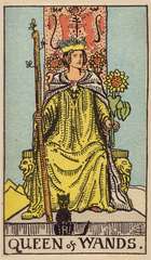 Ace of Wands tarot card from the Rider–Waite Tarot Deck