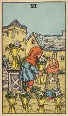 Ace of Cups tarot card from the Rider–Waite Tarot Deck
