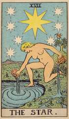 The Sun tarot card from the Rider–Waite Tarot Deck
