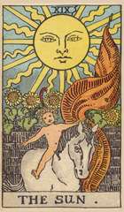 The World tarot card from the Rider–Waite Tarot Deck