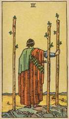 Ace of Wands tarot card from the Rider–Waite Tarot Deck