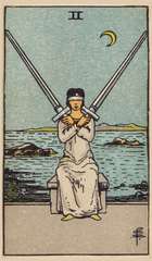 The High Priestess tarot card from the Rider–Waite Tarot Deck