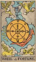 The Sun tarot card from the Rider–Waite Tarot Deck